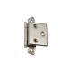 REFRIGERATOR TYPE HINGE / MAT NICKEL