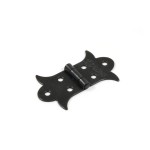 DECORATIVE FLAT HINGE 87x50 / BLACK