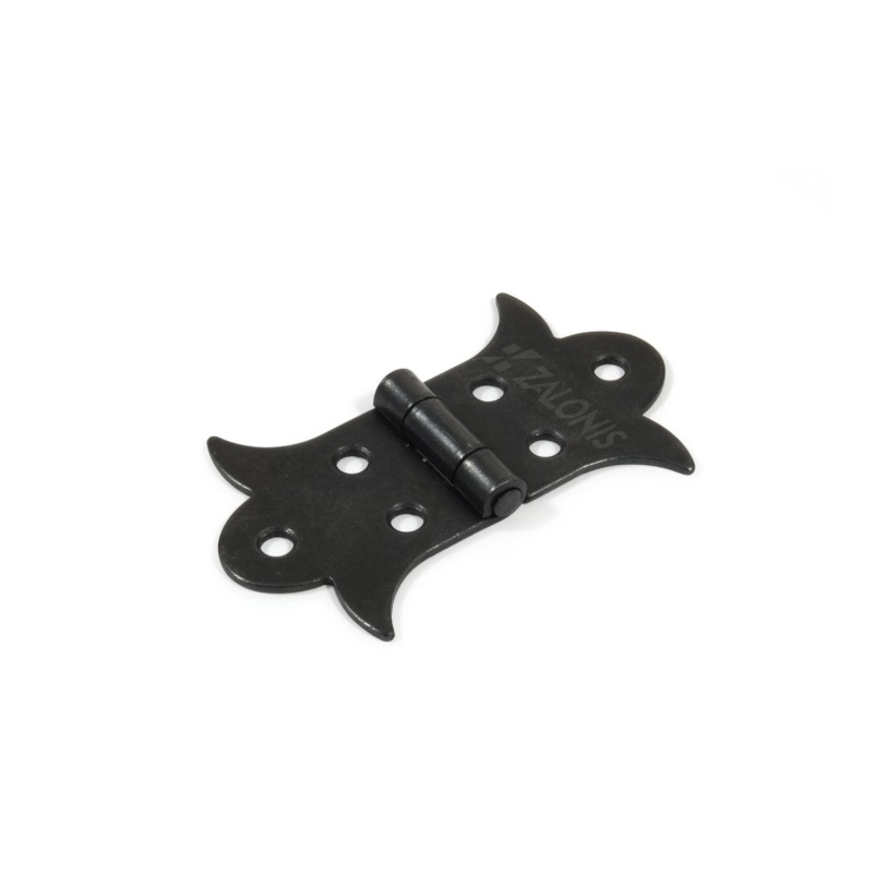 DECORATIVE FLAT HINGE 87x50 / BLACK