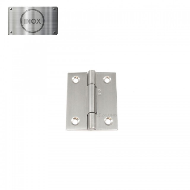 FLAT HINGE / INOX 201 / 50x40x1.2 mm