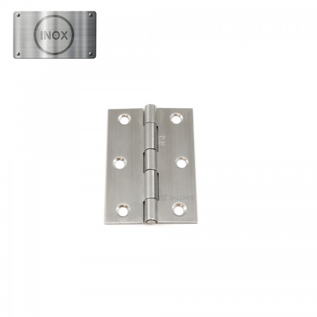 FLAT HINGE / INOX 201 / 63x43x1.2 mm