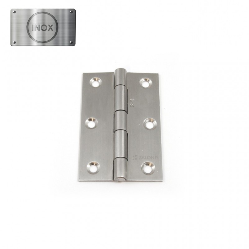 FLAT HINGE / INOX 201 / 75x51x1.5 mm