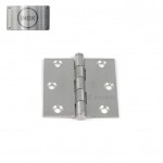 REINFORCED FLAT HINGE / INOX 201 / 63x63x1.7 mm