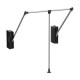 ΑΣΑΝΣΕΡ ΝΤΟΥΛΑΠΑΣ 15Kg 83-115cm / ΜΑΥΡΟ