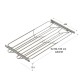 ΠΑΠΟΥΤΣΟΘΗΚΗ ΣΥΡΤΑΡΙ / Π.60-100 cm - Υ.27 cm  ΠΑΠΟΥΤΣΟΘΗΚΕΣ