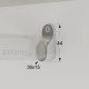 ΣΤΗΡΙΓΜΑ ΟΒΑΛ ΣΩΛΗΝΑΣ / ΝΙΚΕΛ