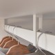ΜΕΣΑΙΟ ΣΤΗΡΙΓΜΑ ΣΩΛΗΝΑΣ ΝΤΟΥΛΑΠΑΣ m.130 ΤΕΤΡ. / ΛΕΥΚΟ ΜΑΤ