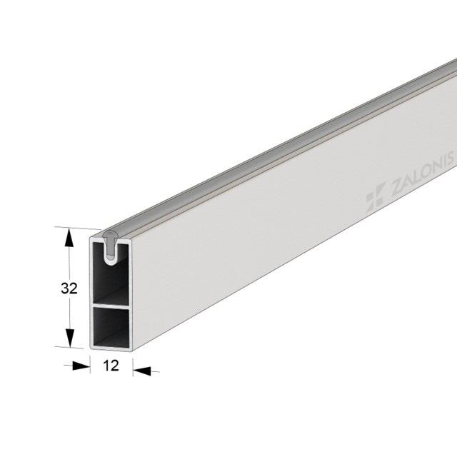 ΣΩΛΗΝΑΣ ΝΤΟΥΛΑΠΑΣ m.130 ΤΕΤΡ. 30x12 / ΛΕΥΚΟ ΜΑΤ
