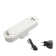 ΤΑΠΑ ΚΑΛΩΔΙΩΝ ΟΒΑΛ ΜΕ ΚΑΠΑΚΙ / 2 USB / 1 ΠΡΙΖΑ / ΛΕΥΚΟ ΤΑΠΕΣ ΚΑΛΩΔΙΩΝ - ΠΟΛΥΜΠΡΙΖΑ