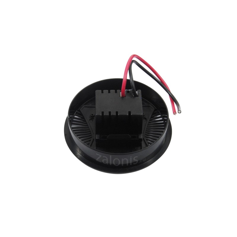 ΤΑΠΑ ΚΑΛΩΔΙΩΝ ΣΤΡΟΓΓΥΛΗ Φ.80 / ΜΑΥΡΟ / ΜΕ 2 ΘΥΡΕΣ USB