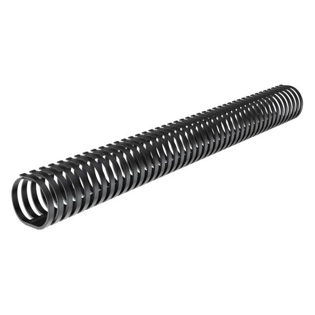 SELF-ADHESIVE SPIRAL CABLE HOLDER D.50 / BLACK