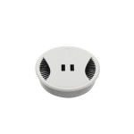 ΤΑΠΑ ΚΑΛΩΔΙΩΝ ΣΤΡΟΓΓΥΛΗ Φ.80 / ΛΕΥΚΟ / ΜΕ 2 ΘΥΡΕΣ USB