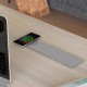 ΤΕΤΡΑΓΩΝΟ ΠΟΛΥΜΠΡΙΖΟ ΓΡΑΦΕΙΟΥ / WIRELESS CHARGER / ΑΛΟΥΜ ΜΑΤ ΤΑΠΕΣ ΚΑΛΩΔΙΩΝ - ΠΟΛΥΜΠΡΙΖΑ