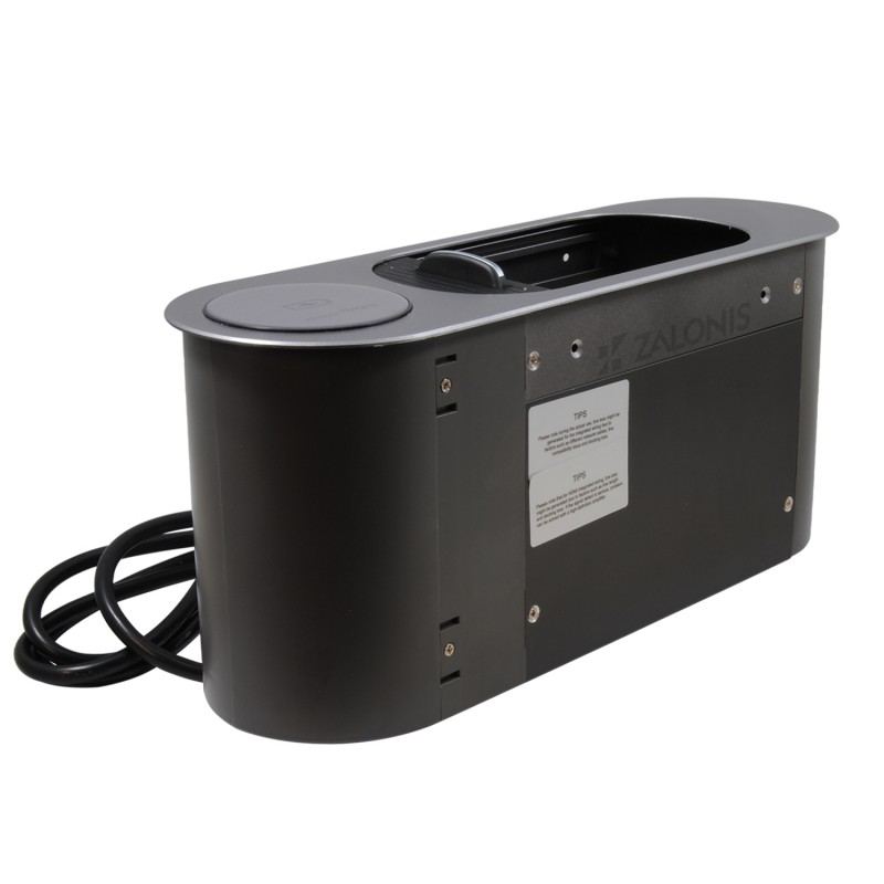 ΣΥΡΤΑΡΩΤΟ ΠΟΛΥΜΠΡΙΖΟ ΓΡΑΦΕΙΟΥ / WIRELESS CHARGER / ΓΚΡΙ ΜΑΤ ΤΑΠΕΣ ΚΑΛΩΔΙΩΝ - ΠΟΛΥΜΠΡΙΖΑ