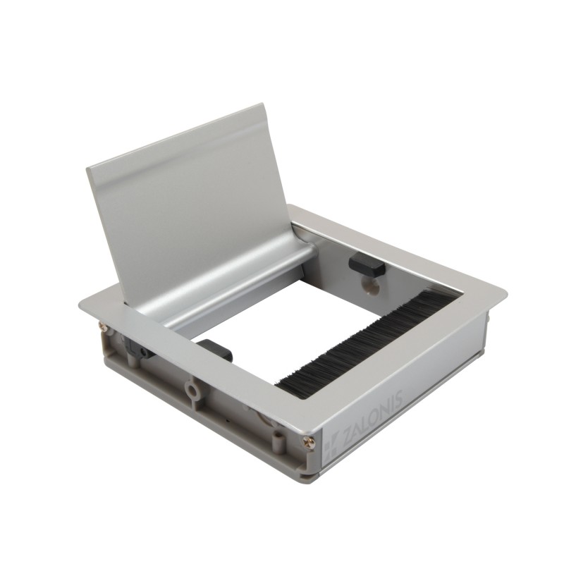 ΤΑΠΑ ΚΑΛΩΔΙΩΝ ΤΕΤΡΑΓΩΝΗ / 11.6x11.6 cm / ΑΛΟΥΜΙΝΙΟ ΜΑΤ