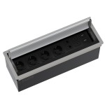 POWERBOX-ΠΟΛΥΜΠΡΙΖΟ ΣΥΝΕΔΡΙΑΣΕΩΝ ΜΕ ΔΙΠΛΟ ΚΑΠΑΚΙ m.175 / ΑΛΟΥΜΙΝΙΟ ΜΑΤ
