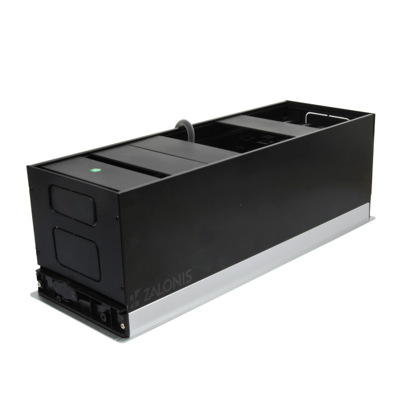 POWERBOX-ΠΟΛΥΜΠΡΙΖΟ ΣΥΝΕΔΡΙΑΣΕΩΝ ΜΕ ΔΙΠΛΟ ΚΑΠΑΚΙ m.175 / ΑΛΟΥΜΙΝΙΟ ΜΑΤ ΤΑΠΕΣ ΚΑΛΩΔΙΩΝ - ΠΟΛΥΜΠΡΙΖΑ