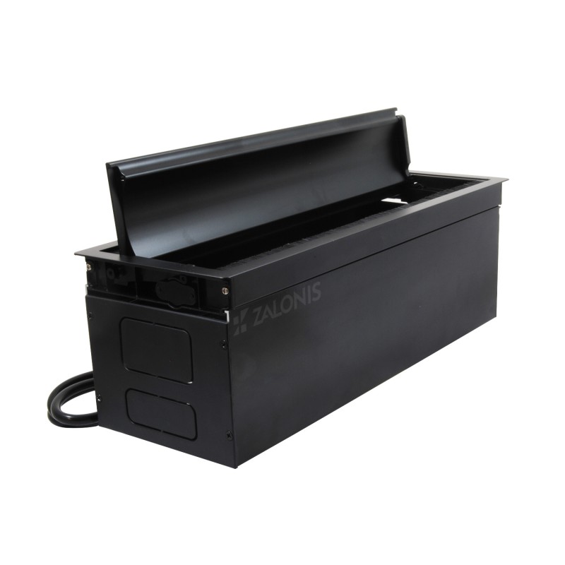 POWERBOX-ΠΟΛΥΜΠΡΙΖΟ ΣΥΝΕΔΡΙΑΣΕΩΝ ΜΕ ΔΙΠΛΟ ΚΑΠΑΚΙ m.175 / ΜΑΥΡΟ ΜΑΤ ΤΑΠΕΣ ΚΑΛΩΔΙΩΝ - ΠΟΛΥΜΠΡΙΖΑ