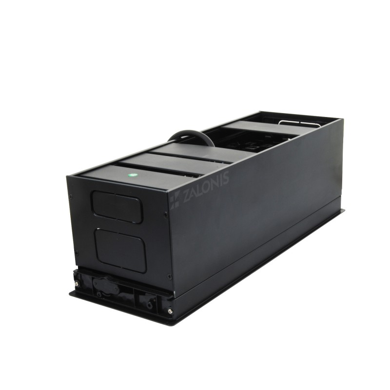 POWERBOX-ΠΟΛΥΜΠΡΙΖΟ ΣΥΝΕΔΡΙΑΣΕΩΝ ΜΕ ΔΙΠΛΟ ΚΑΠΑΚΙ m.175 / ΜΑΥΡΟ ΜΑΤ ΤΑΠΕΣ ΚΑΛΩΔΙΩΝ - ΠΟΛΥΜΠΡΙΖΑ