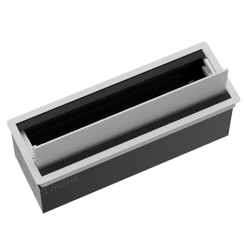 POWERBOX-ΠΟΛΥΜΠΡΙΖΟ ΣΥΝΕΔΡΙΑΣΕΩΝ ΜΕ ΔΙΠΛΟ ΚΑΠΑΚΙ m.175 / ΛΕΥΚΟ ΜΑΤ ΤΑΠΕΣ ΚΑΛΩΔΙΩΝ - ΠΟΛΥΜΠΡΙΖΑ