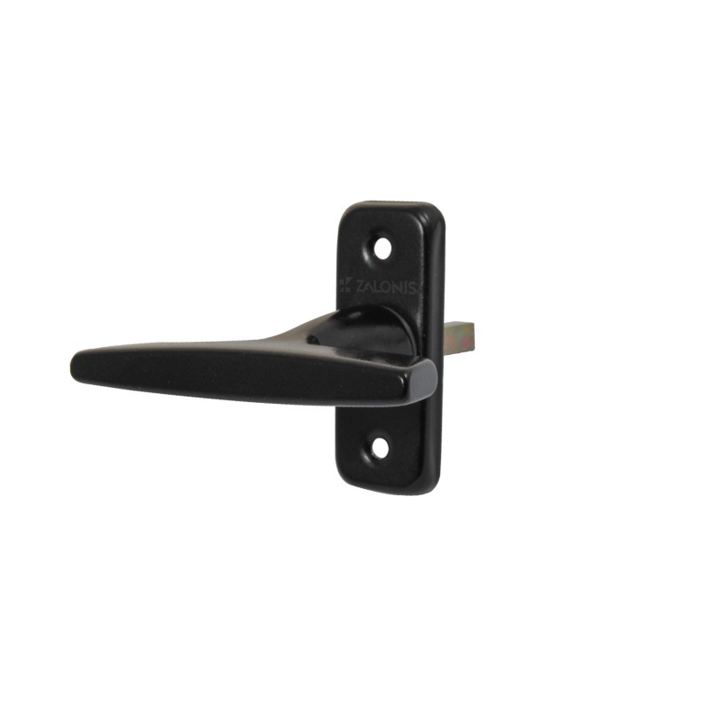WINDOW HANDLE 110 / SPINDLE 7x7 / BLACK WINDOW HANDLES