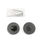 WC LOCK  D.50 / MAT BLACK