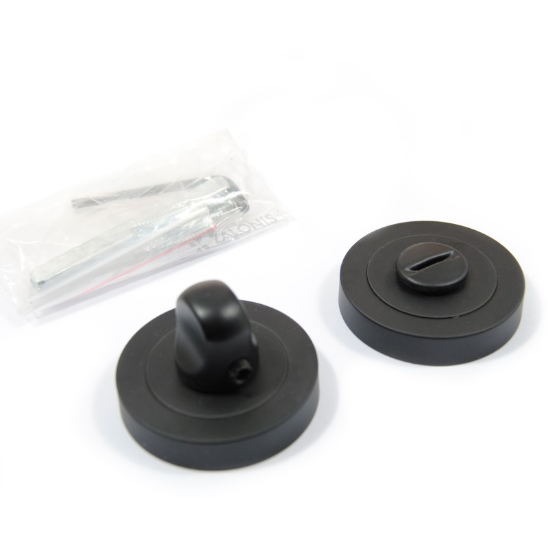 WC LOCK  D.50 / MAT BLACK