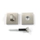 WC SQUARE LOCK 50x50 mm / MAT NICKEL