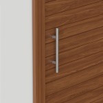 INOX PULL HANDLE FOR DOOR / MAT INOX / L400 - C230