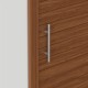 INOX PULL HANDLE FOR DOOR / MAT INOX / L400 - C230