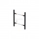 INOX PULL HANDLE FOR DOOR / MAT BLACK / L400 - C230