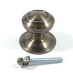 DOOR KNOB D.85 mm BASE / D.70 mm / ANTIQUE