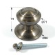 DOOR KNOB D.85 mm BASE / D.70 mm / ANTIQUE