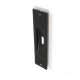 SQUARE PULL FOR SLIDING DOOR WITH HOLE / MAT BLACK DOOR INSET HANDLES-PULLS