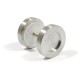 ROSETTE FLUSH PULL HANDLE D.5x1.1 cm / MATT INOX