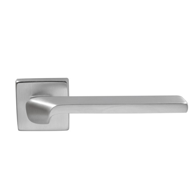 VERA SQUARE ROSETTE / MATT CHROME