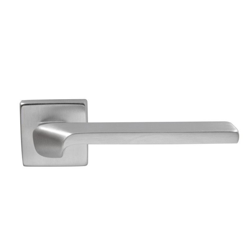 VERA SQUARE ROSETTE / MATT CHROME