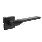 VERA SQUARE ROSETTE / MATT BLACK