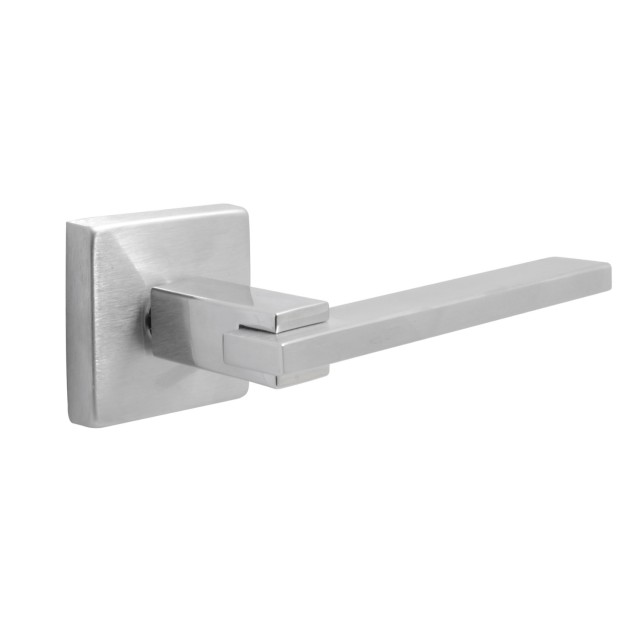 SIRIO SQUARE ROSETTE / CHROME-MATT CHROME