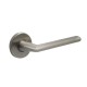 MIZAR ROUND ROSETTE / MATT NICKEL DOOR HANDLES