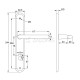 MIZAR PLATE ROUND / MATT NICKEL DOOR HANDLES