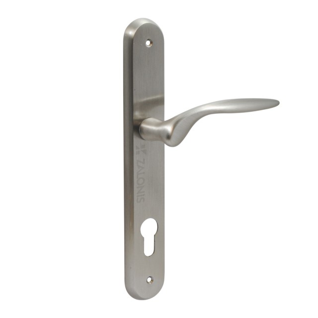 ENTRANCE HANDLE SPIRIT PLATE ROUND / MATT NICKEL / RIGHT