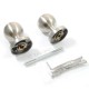 DOOR ROSETTE D.52 / MAT INOX