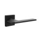 COUPE SQUARE ROSETTE / MATT BLACK