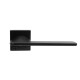 COUPE SQUARE ROSETTE / MATT BLACK