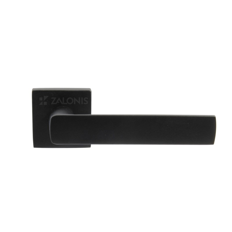 SLIM SQUARE ROSETTE / MATT BLACK