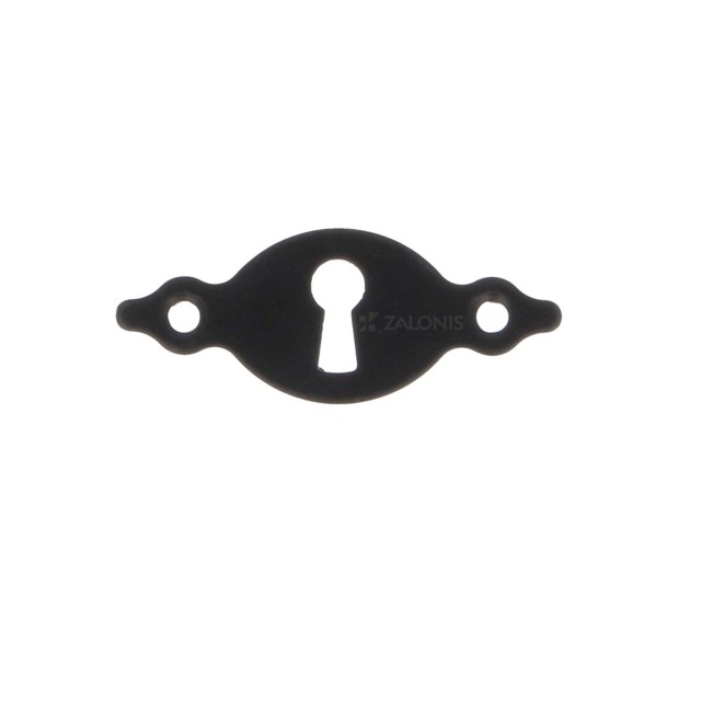 HORIZONTAL FLAT KEYHOLE 26x67x1.5 / MAT BLACK