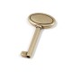 OVAL WARDROBE CUPBOARD LOCK KEY / ANTIQUE OVAL WARDROBE CUPBOARD LOCK KEY / ANTIQUE