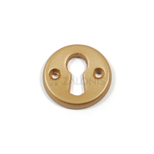 ROUND KEYHOLE / MAT GOLD 