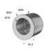 INSET PULL ROUND D.29 / MATT NICKEL